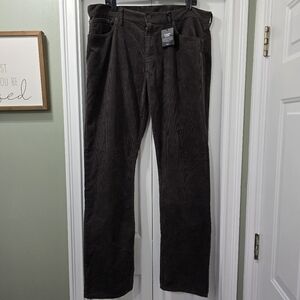 GAP Men's Dark Brown Corduroy Pants